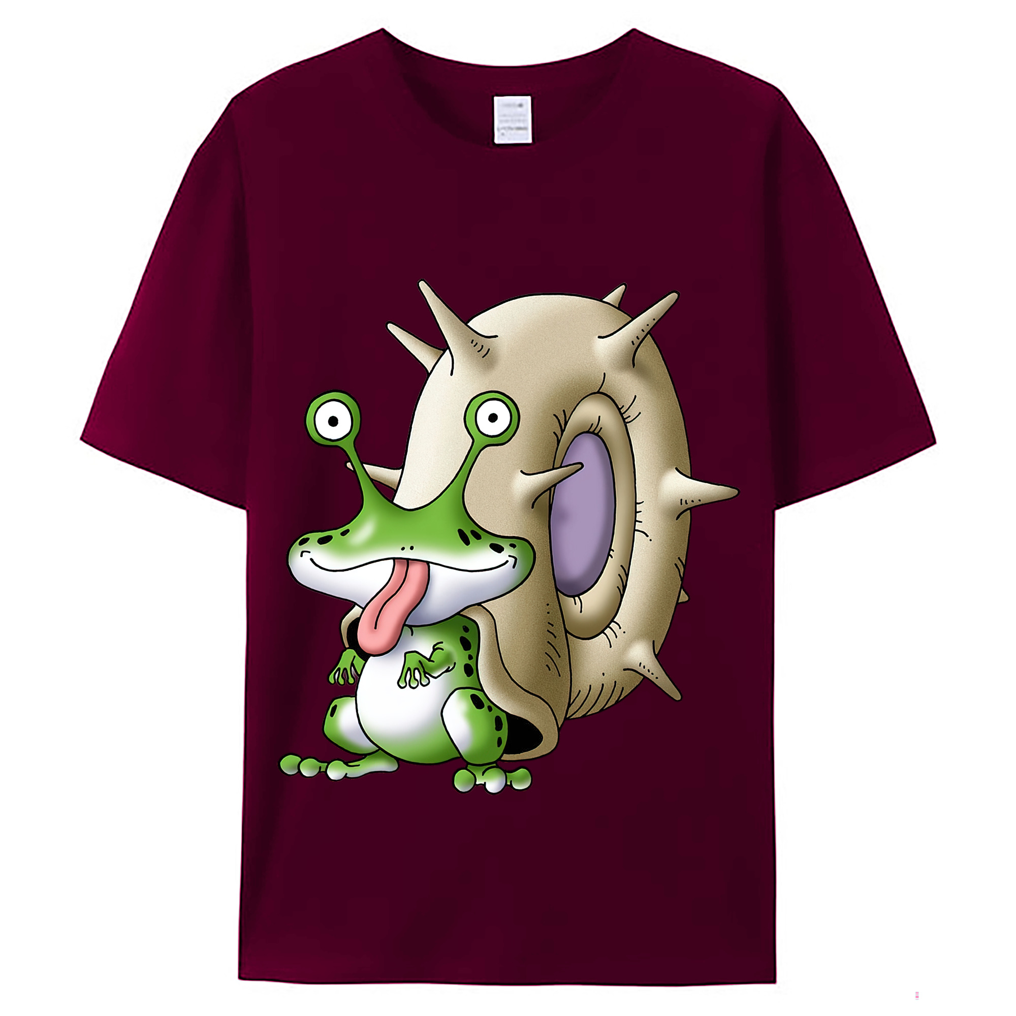 （画像用） ドラゴンクエスト Doragon Kuesuto Dragon Quest レディースカジュアルプリントTシャツ（綿100％）